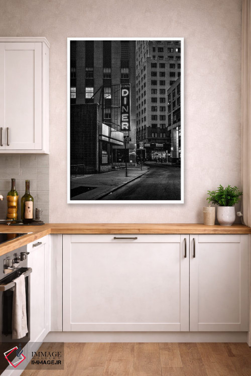 تابلو دکوراتیو غذاخوری اثر دیزاین فابریکن - D5W