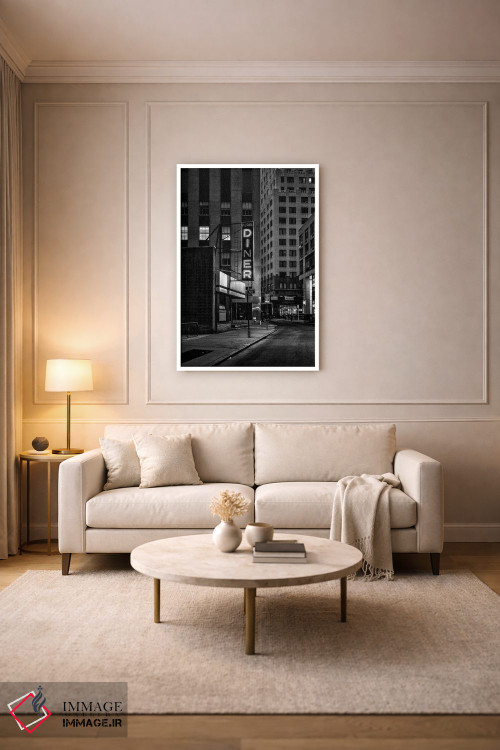 تابلو دکوراتیو غذاخوری اثر دیزاین فابریکن - D4W