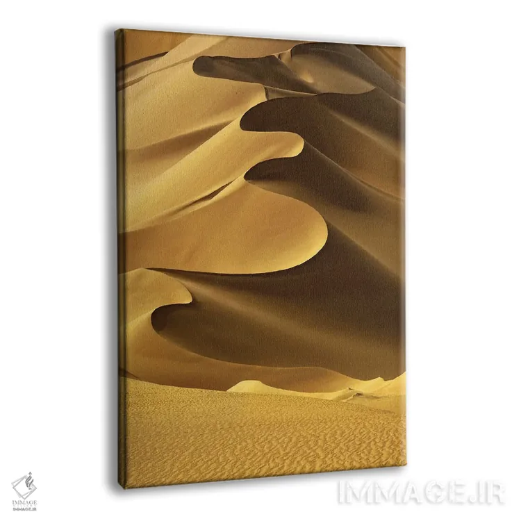 تابلو دکوراتیو در تلماسه ها ۲ اثر دیزاین فابریکن - نمای پرسپکتیو محصول