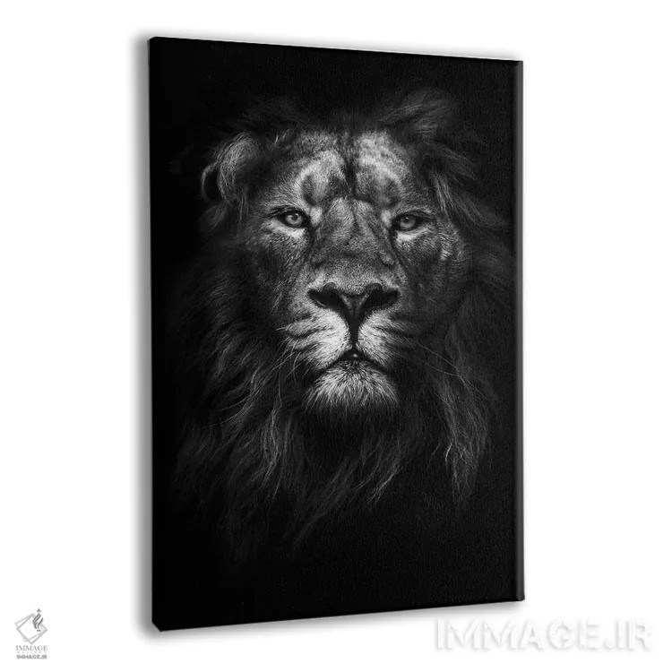 تابلو دکوراتیو شاه شاهان اثر دیزاین فابریکن - نمای پرسپکتیو محصول