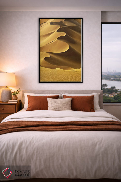 تابلو دکوراتیو در تلماسه ها ۲ اثر دیزاین فابریکن - D5B