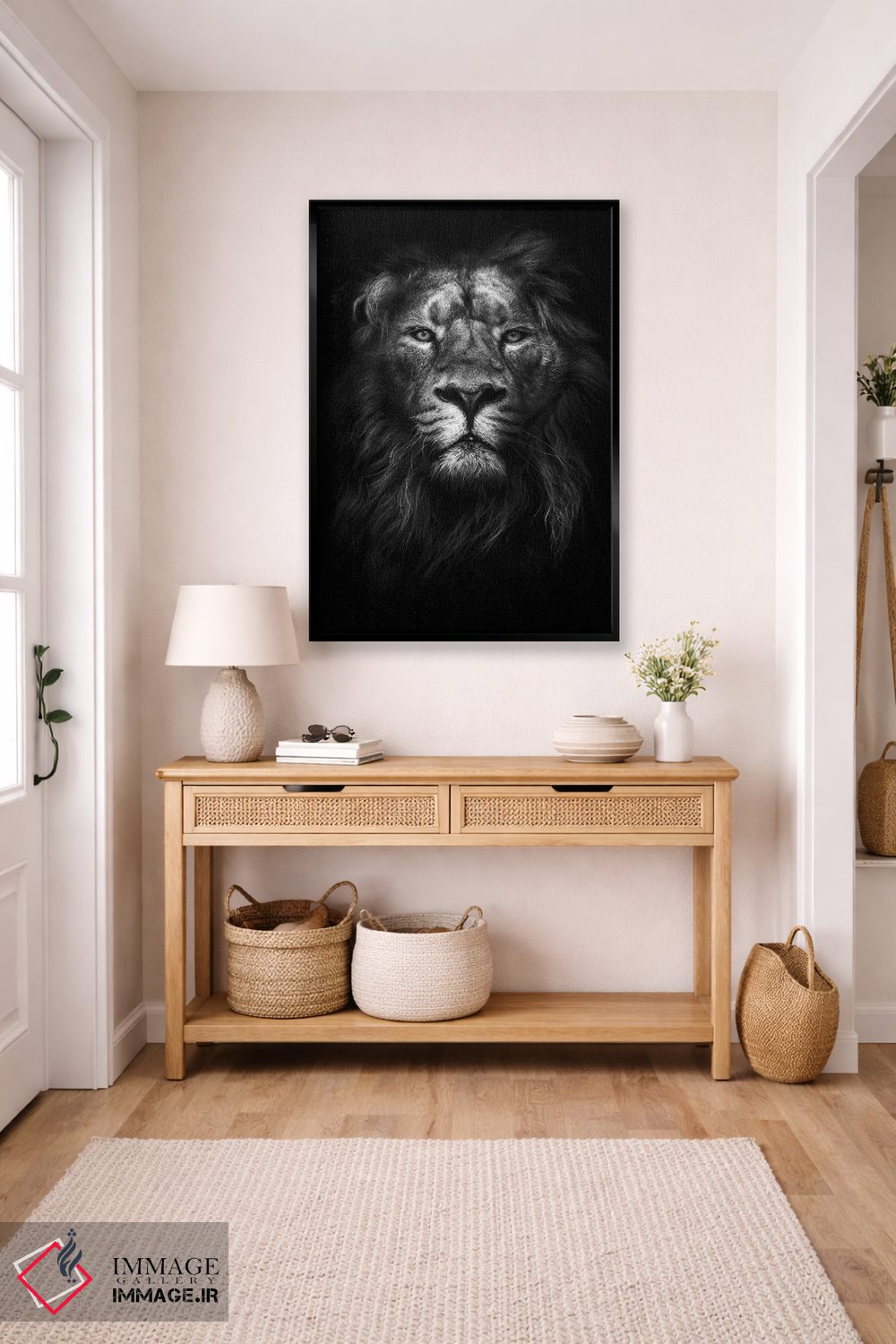 تابلو دکوراتیو شاه شاهان اثر دیزاین فابریکن - D6B