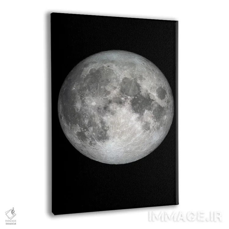 تابلو دکوراتیو ماه اثر دیزاین فابریکن - نمای پرسپکتیو محصول