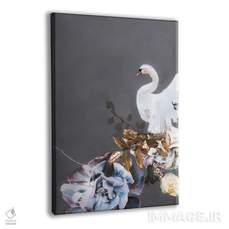 تابلو دکوراتیو قوی طلایی ۲ اثر دیزاین فابریکن - نمای پرسپکتیو محصول