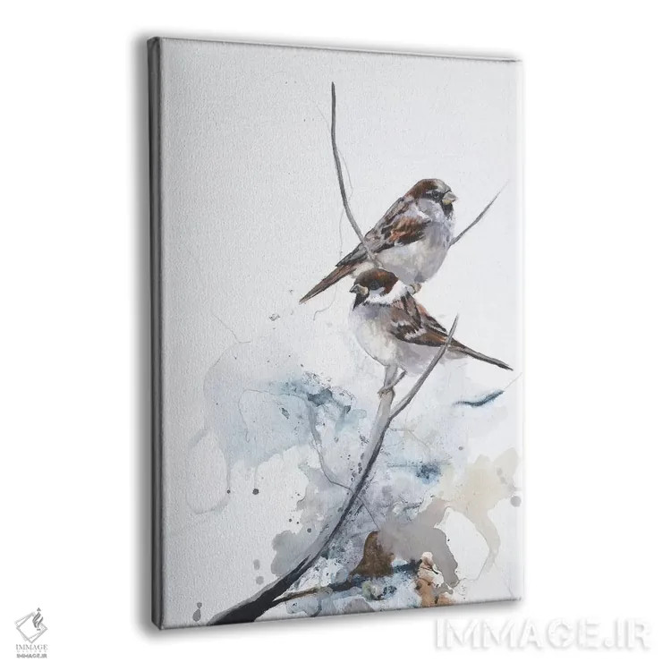 تابلو دکوراتیو کنجکاوی ۱ اثر دیزاین فابریکن - نمای پرسپکتیو محصول