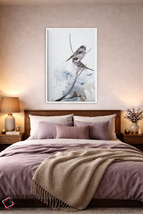 تابلو دکوراتیو کنجکاوی ۱ اثر دیزاین فابریکن - D4W