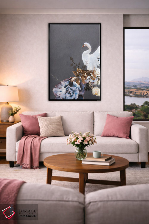 تابلو دکوراتیو قوی طلایی ۲ اثر دیزاین فابریکن - D3B