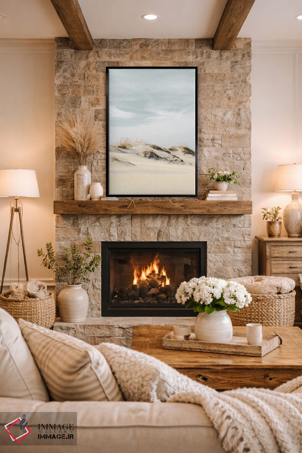 تابلو دکوراتیو روزها اثر دیزاین فابریکن - D2B