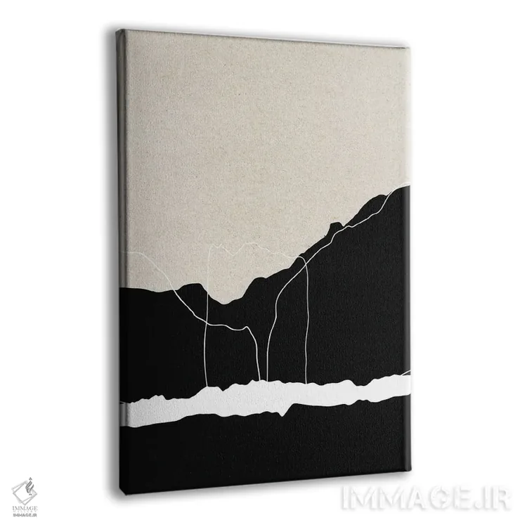 تابلو مینیمال جدا اثر دیزاین فابریکن - نمای پرسپکتیو محصول