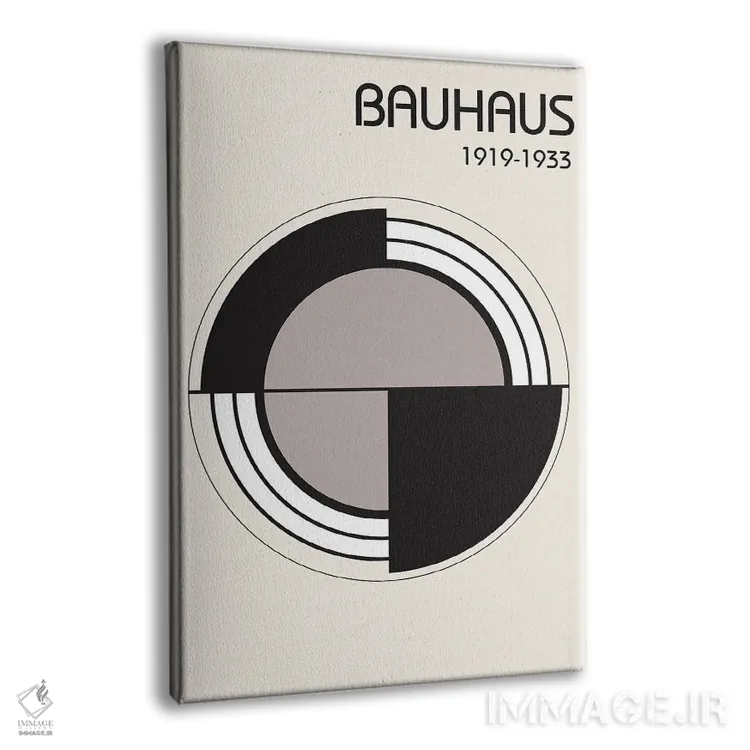 تابلو مدرن باوهاوس ۲ اثر دیزاین فابریکن - نمای پرسپکتیو محصول