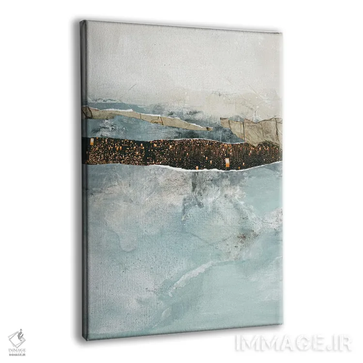 تابلو مینیمال اثر هنری ۲ - نمای پرسپکتیو محصول