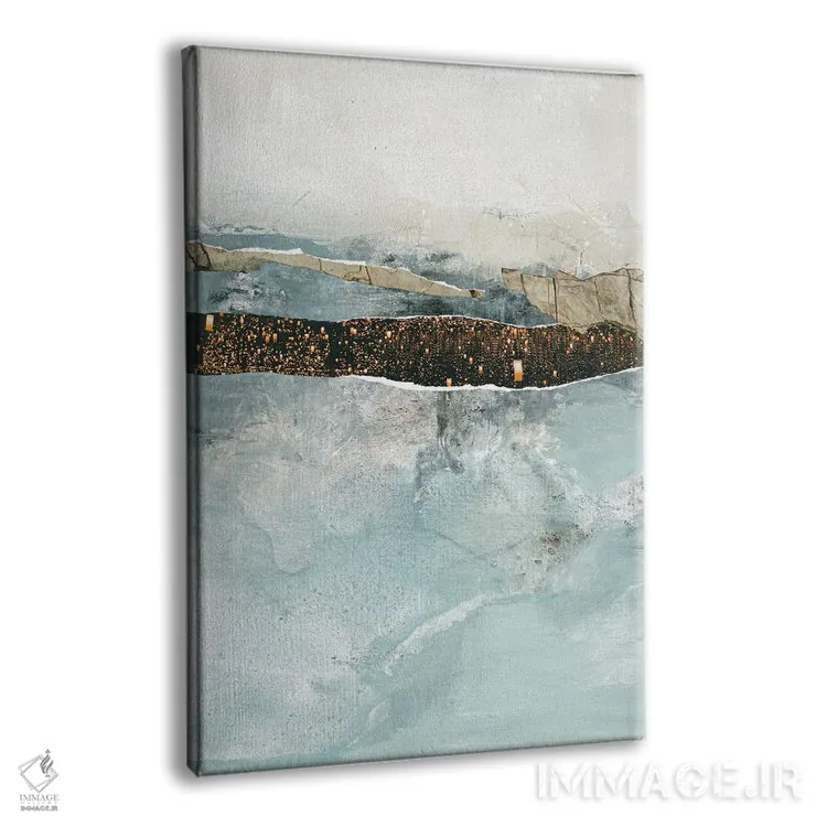 تابلو مینیمال اثر هنری ۲ - نمای پرسپکتیو محصول