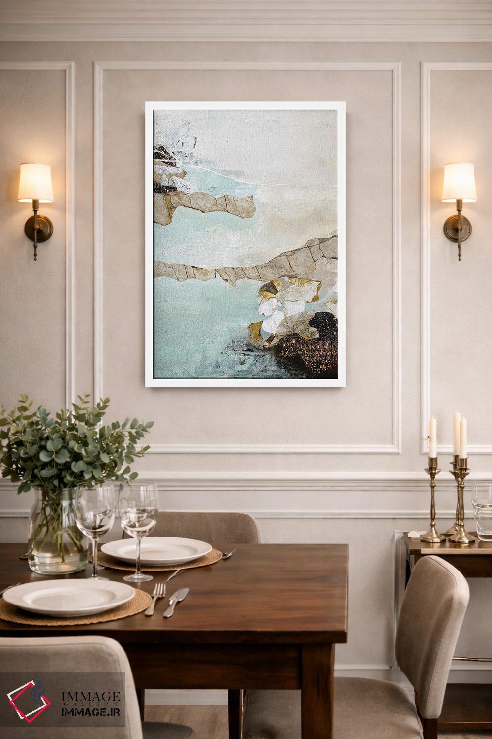 تابلو مینیمال اثر هنری ۱ - D1W