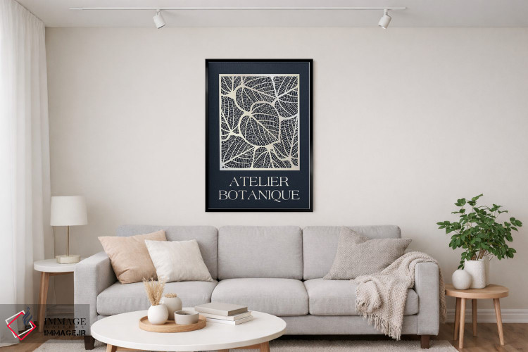 تابلو دکوراتیو کارگاه گیاه شناسی اثر دیزاین فابریکن - D4B