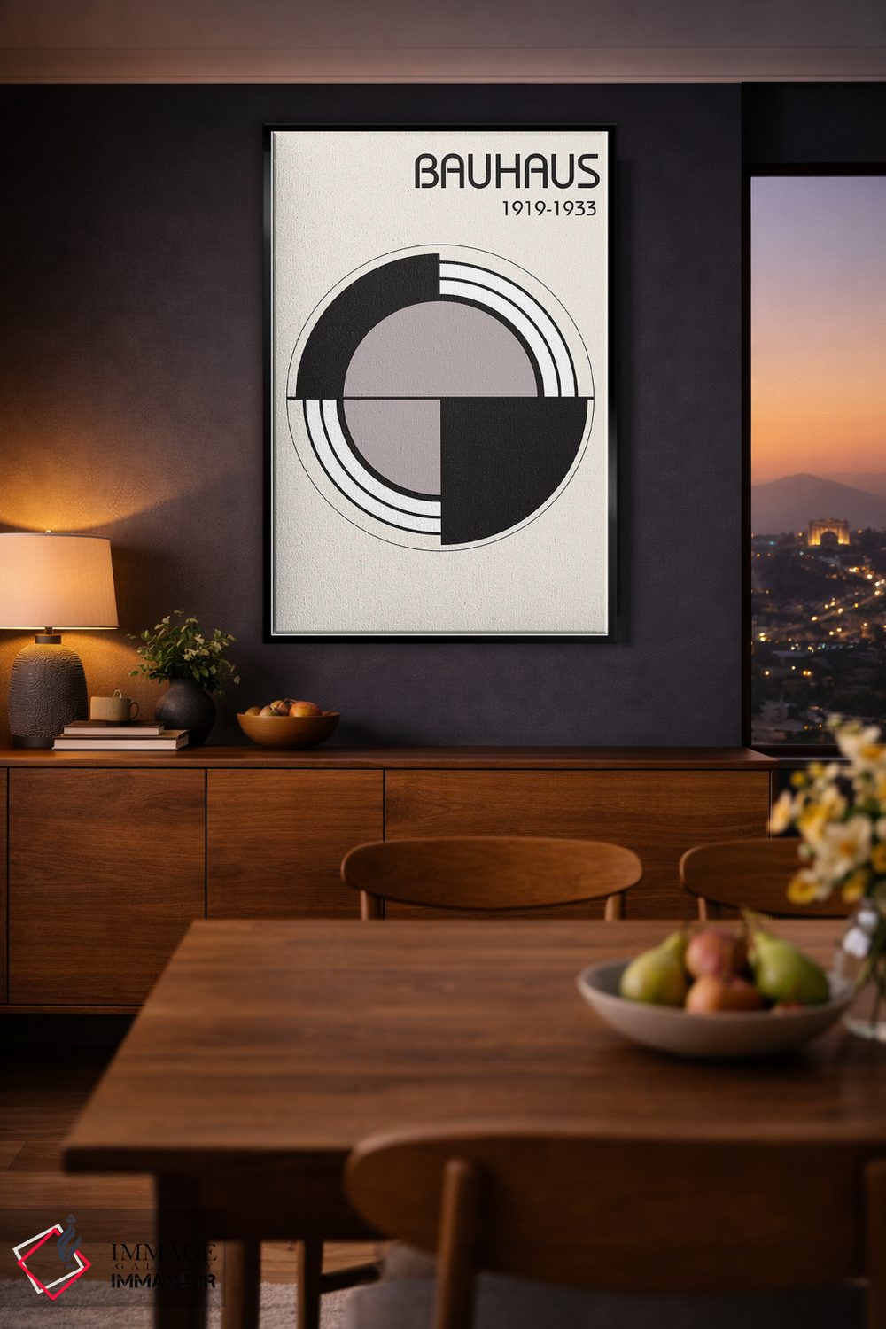 تابلو مدرن باوهاوس ۲ اثر دیزاین فابریکن - D2B