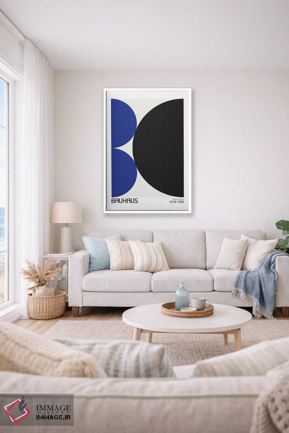 تابلو مدرن باوهاوس ۳ اثر دیزاین فابریکن - D1W