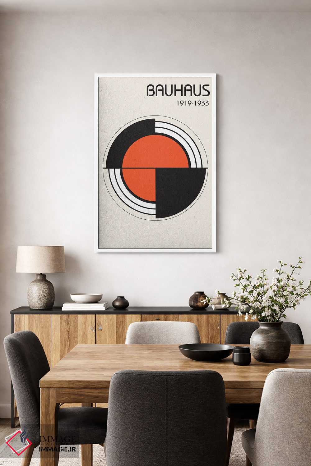 تابلو مدرن باوهاوس ۱ اثر دیزاین فابریکن - D3W