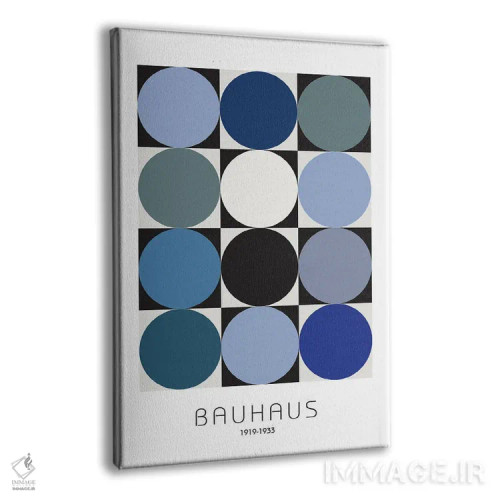 تابلو مدرن باوهاوس ۶ اثر دیزاین فابریکن - نمای پرسپکتیو محصول