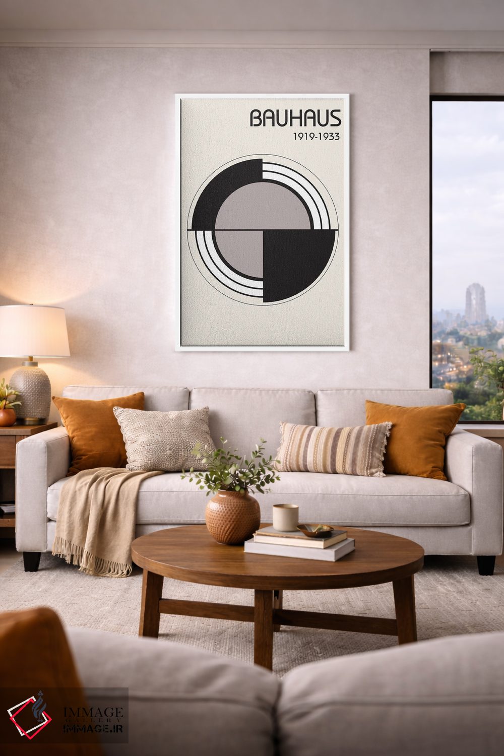تابلو مدرن باوهاوس ۲ اثر دیزاین فابریکن - D5W