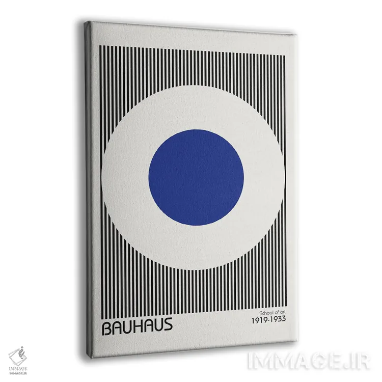 تابلو مدرن باوهاوس ۵ اثر دیزاین فابریکن - نمای پرسپکتیو محصول