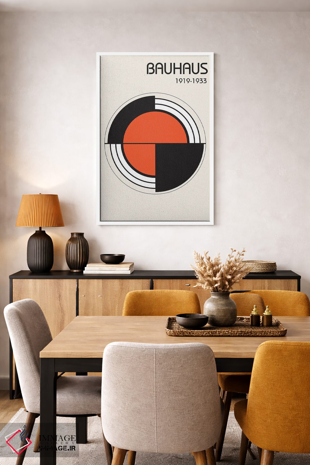 تابلو مدرن باوهاوس ۱ اثر دیزاین فابریکن - D5W