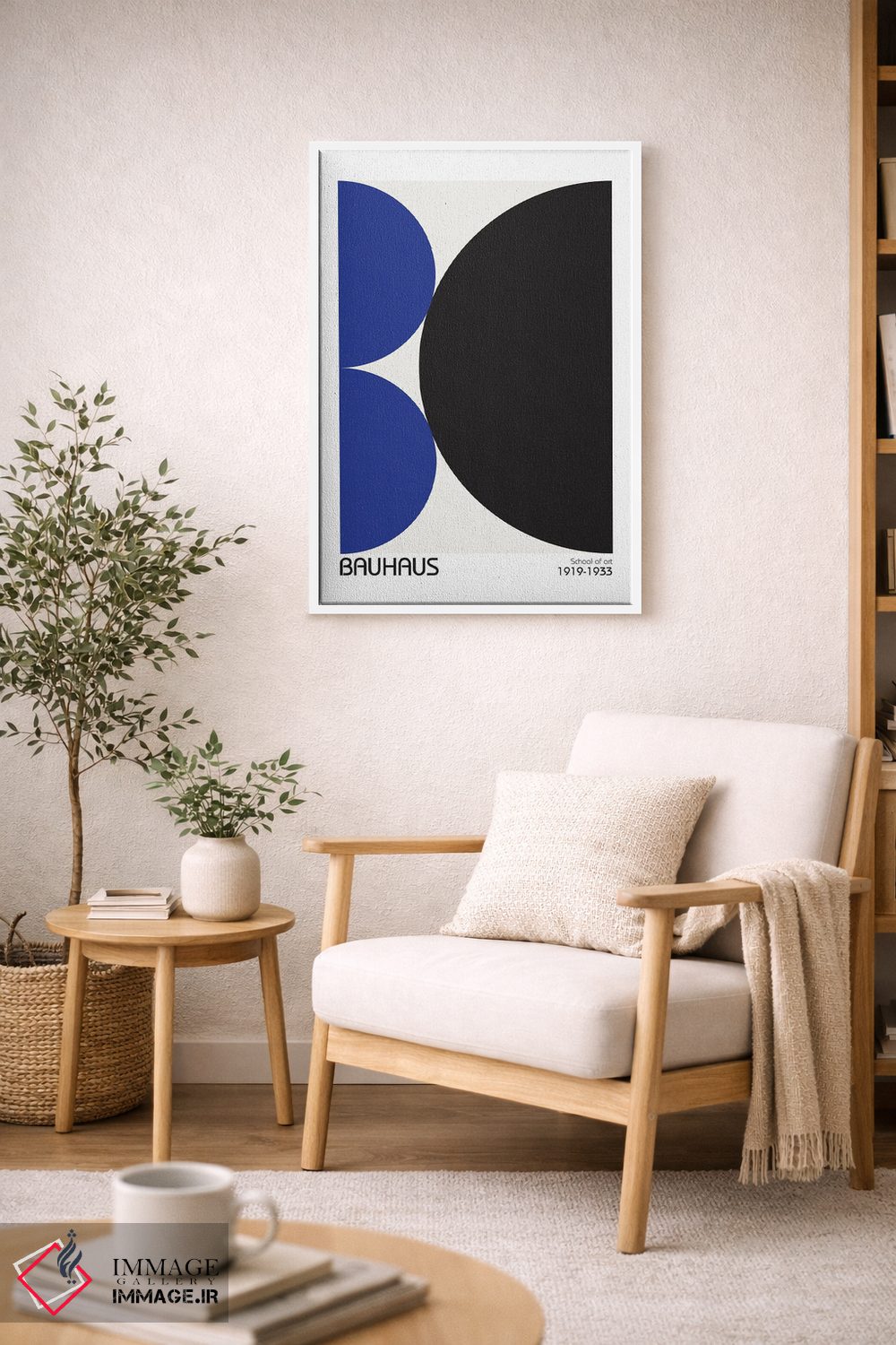 تابلو مدرن باوهاوس ۳ اثر دیزاین فابریکن - D5W