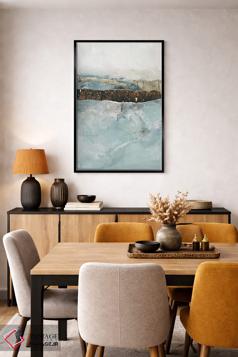 تابلو مینیمال اثر هنری ۲ - D6B