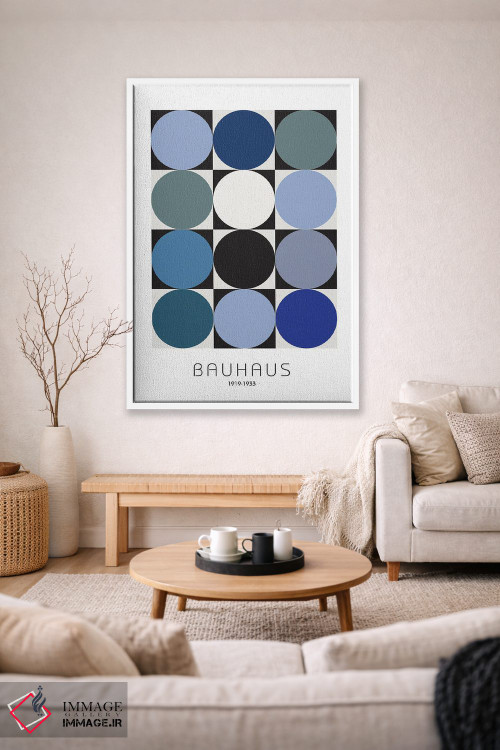 تابلو مدرن باوهاوس ۶ اثر دیزاین فابریکن - D1W