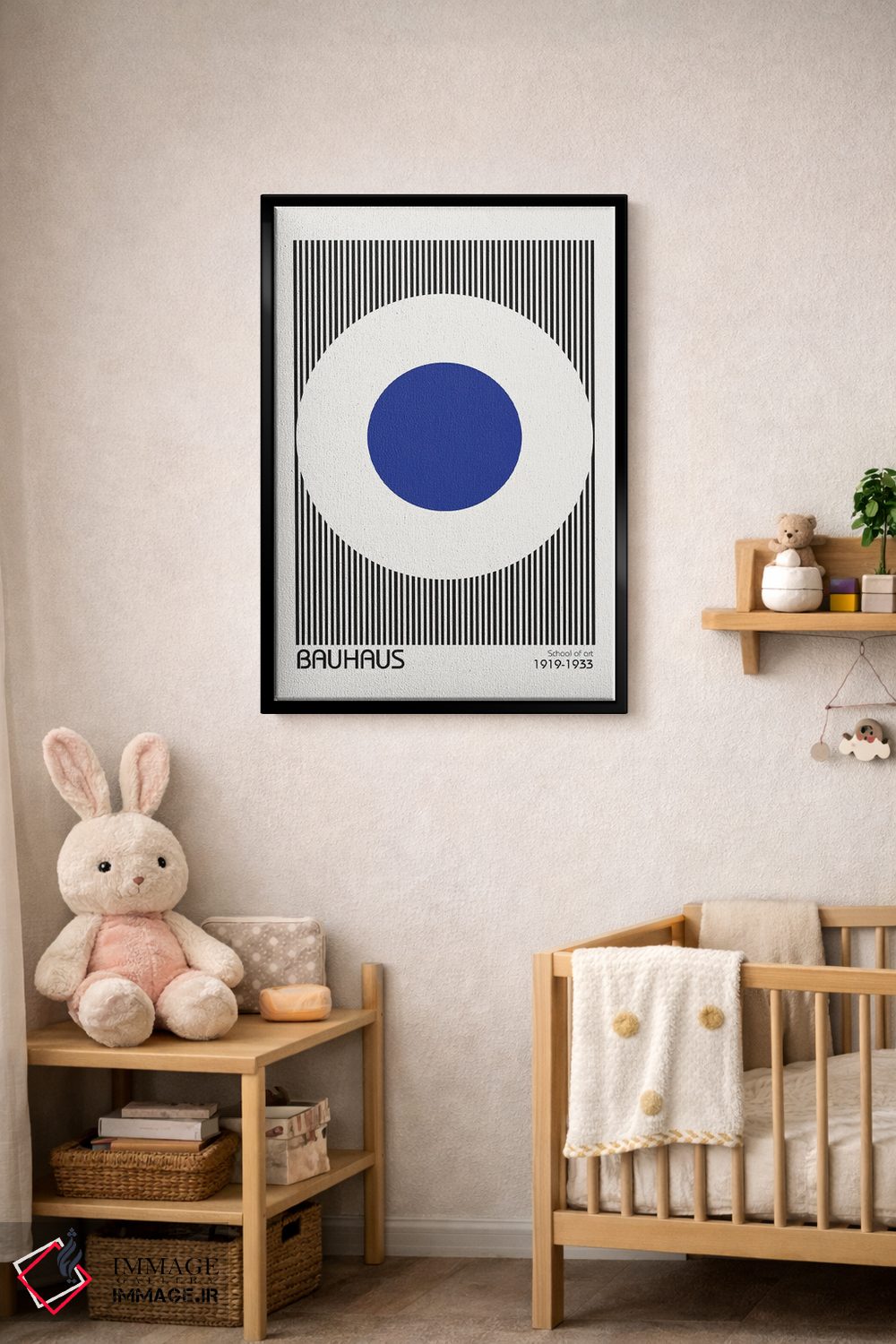 تابلو مدرن باوهاوس ۵ اثر دیزاین فابریکن - D4B