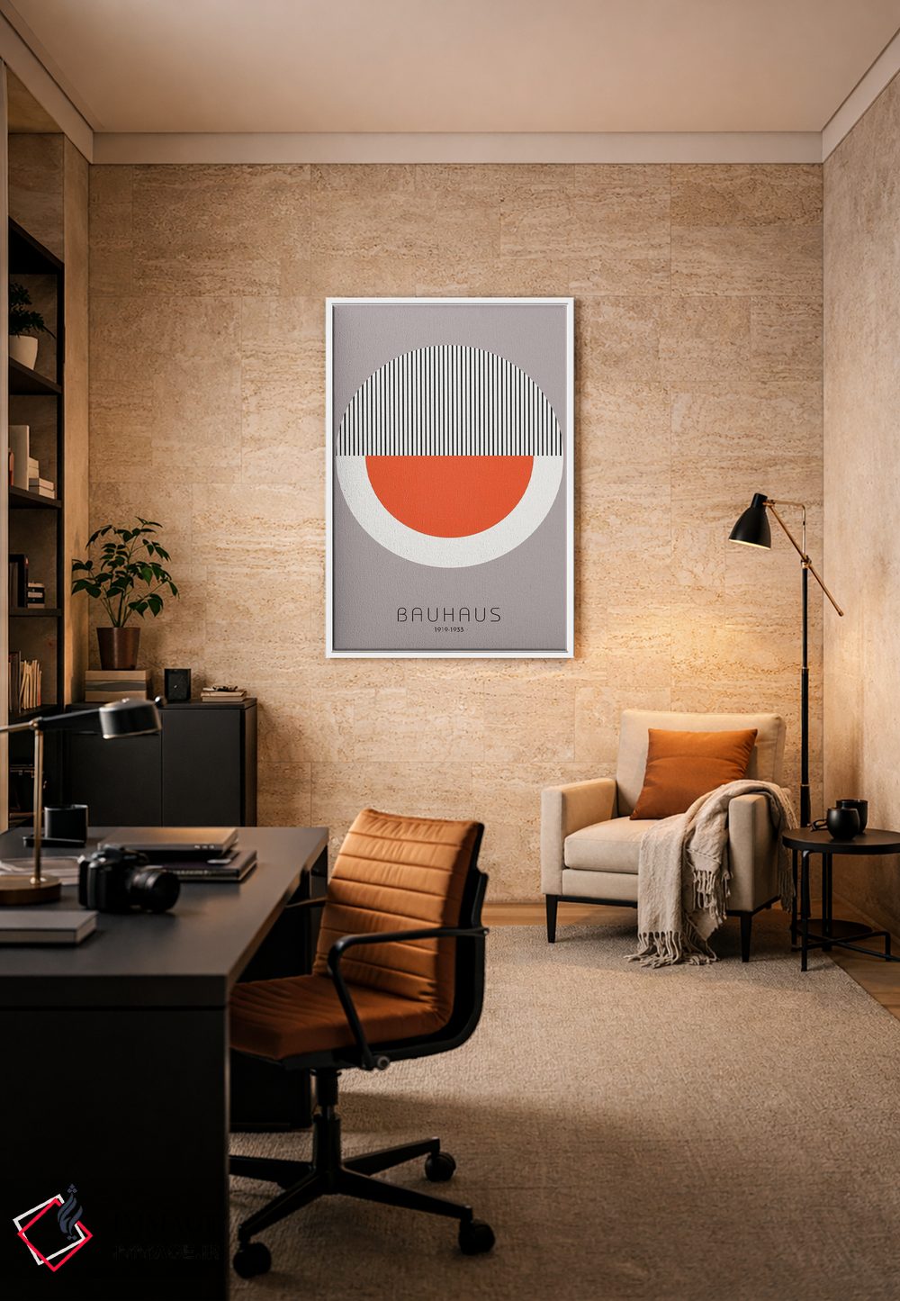 تابلو مدرن باوهاوس ۹ اثر دیزاین فابریکن - D5W