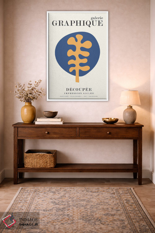 تابلو دکوراتیو گرافیک ۷ اثر دیزاین فابریکن - D3W