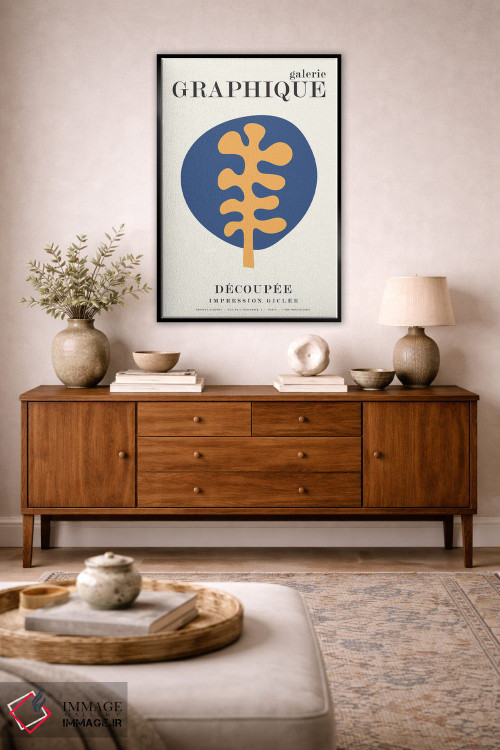 تابلو دکوراتیو گرافیک ۷ اثر دیزاین فابریکن - D5B