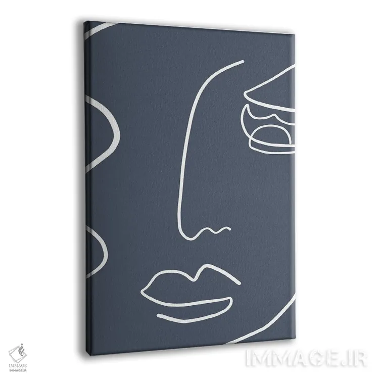 تابلو مینیمال لحظه ها ۳ اثر دیزاین فابریکن - نمای پرسپکتیو محصول