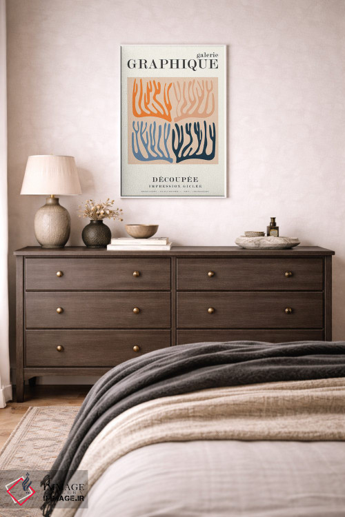 تابلو دکوراتیو گرافیک ۱۱ اثر دیزاین فابریکن - D2W