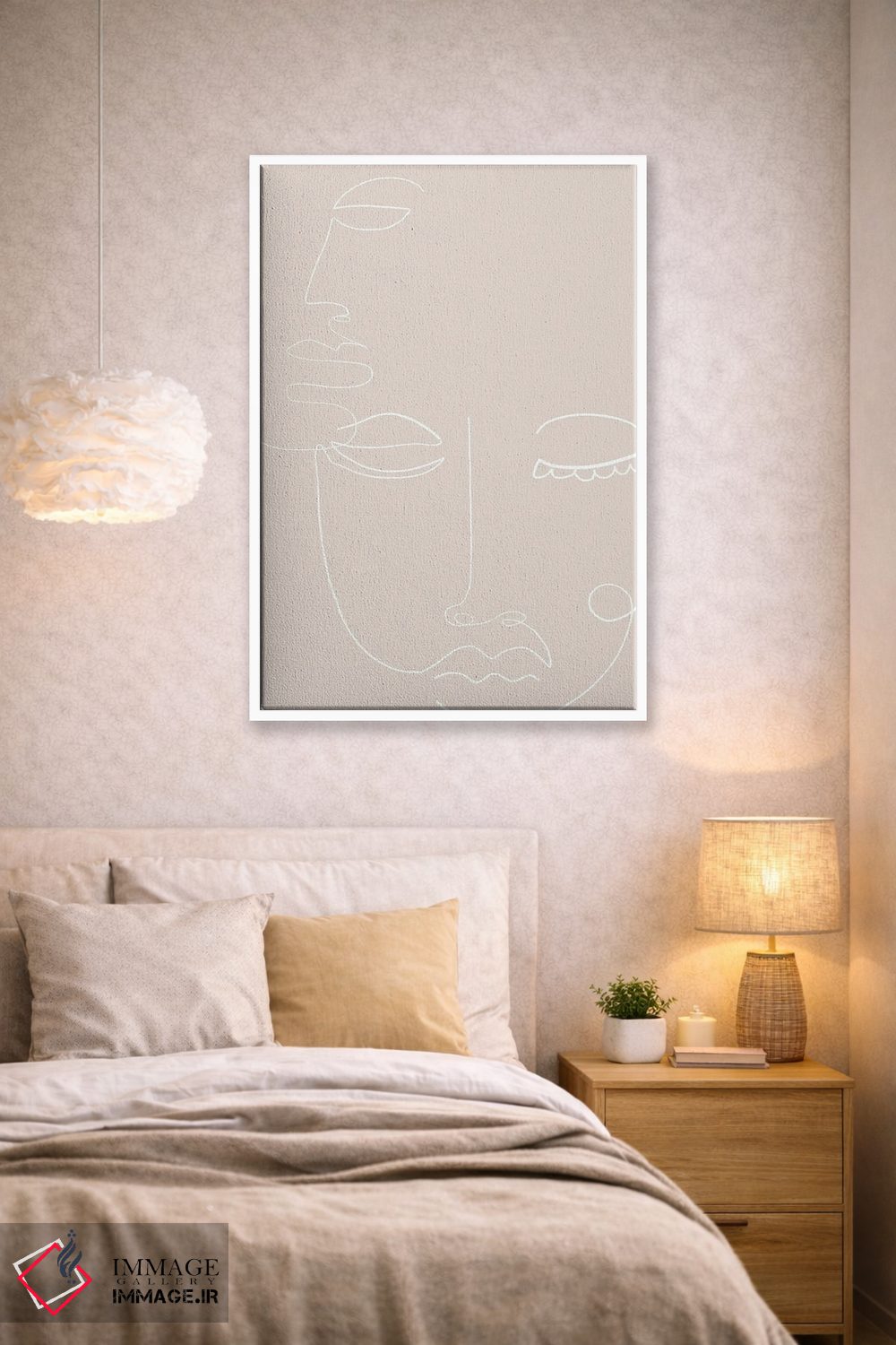 تابلو مینیمال لحظه ها ۱ اثر دیزاین فابریکن - D1W