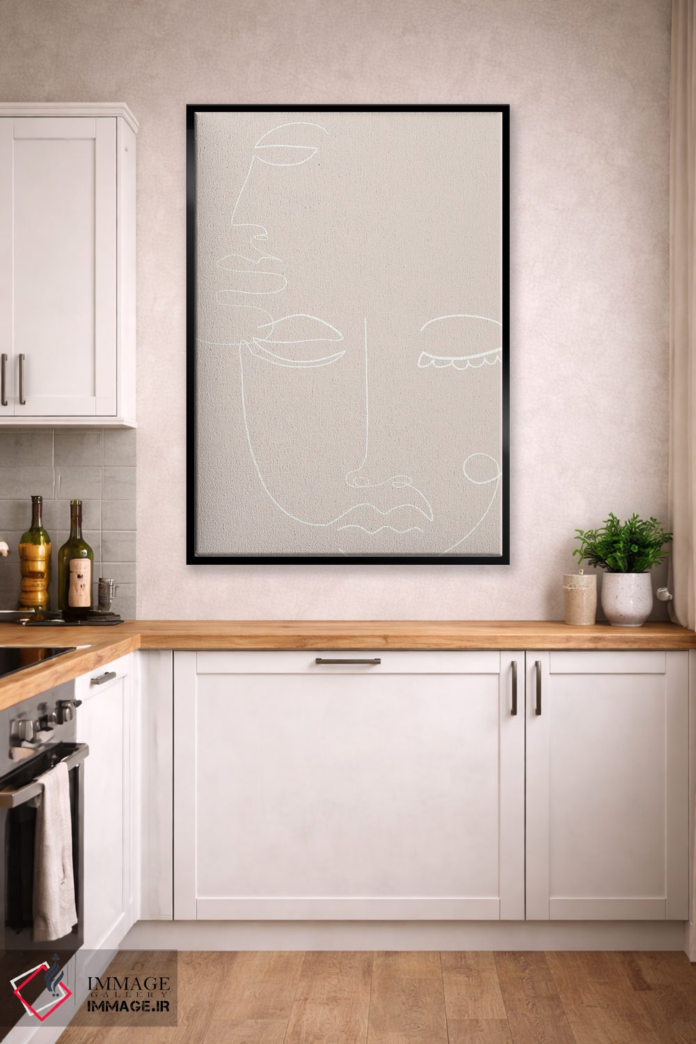 تابلو مینیمال لحظه ها ۱ اثر دیزاین فابریکن - D2B