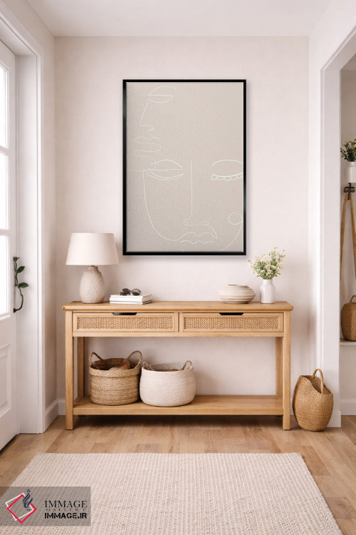 تابلو مینیمال لحظه ها ۱ اثر دیزاین فابریکن - D5B