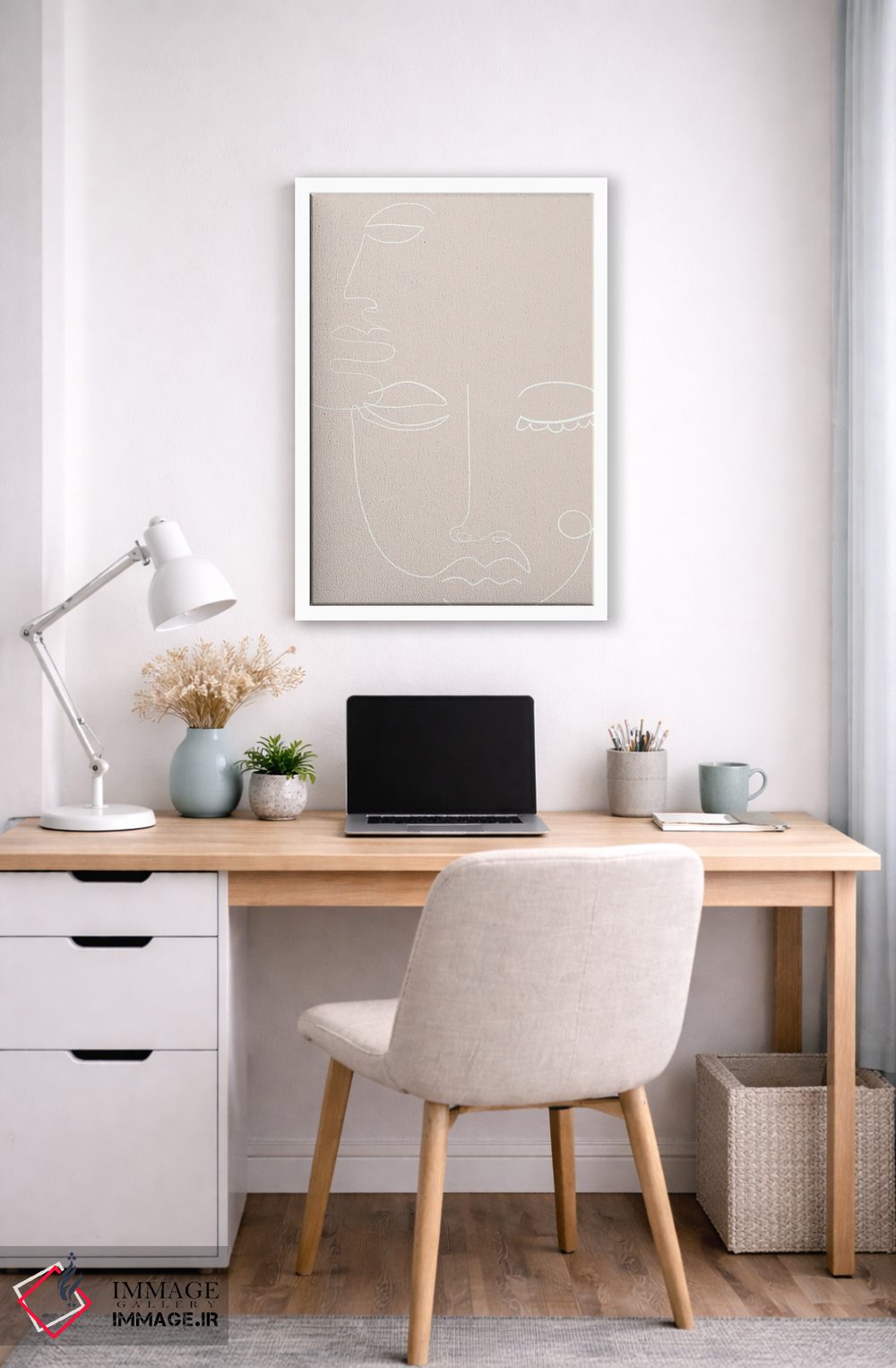 تابلو مینیمال لحظه ها ۱ اثر دیزاین فابریکن - D4W