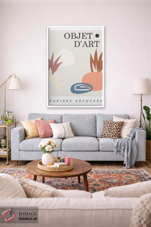 تابلو دکوراتیو شیء ۶ اثر دیزاین فابریکن - D1W