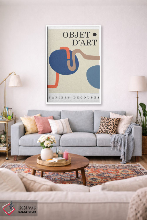 تابلو دکوراتیو شیء ۸ اثر دیزاین فابریکن - D1W