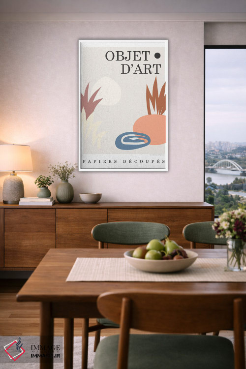 تابلو دکوراتیو شیء ۶ اثر دیزاین فابریکن - D5W