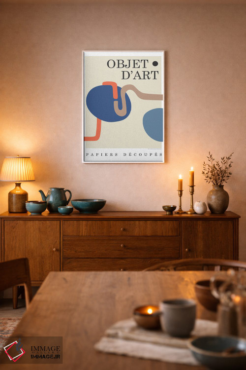 تابلو دکوراتیو شیء ۸ اثر دیزاین فابریکن - D4W