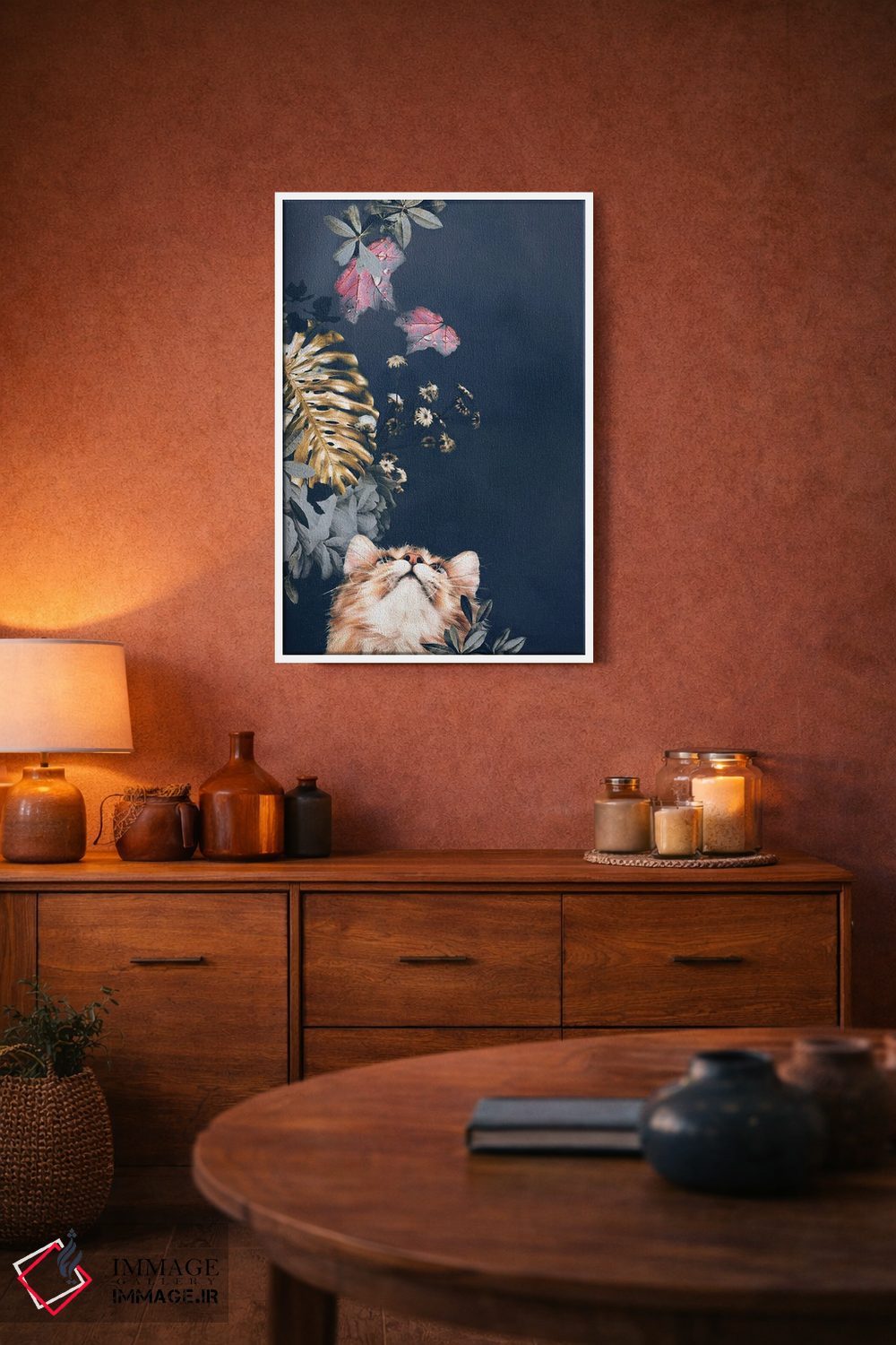 تابلو مدرن مد حیوانات خانگی ۳ اثر دیزاین فابریکن - D3W