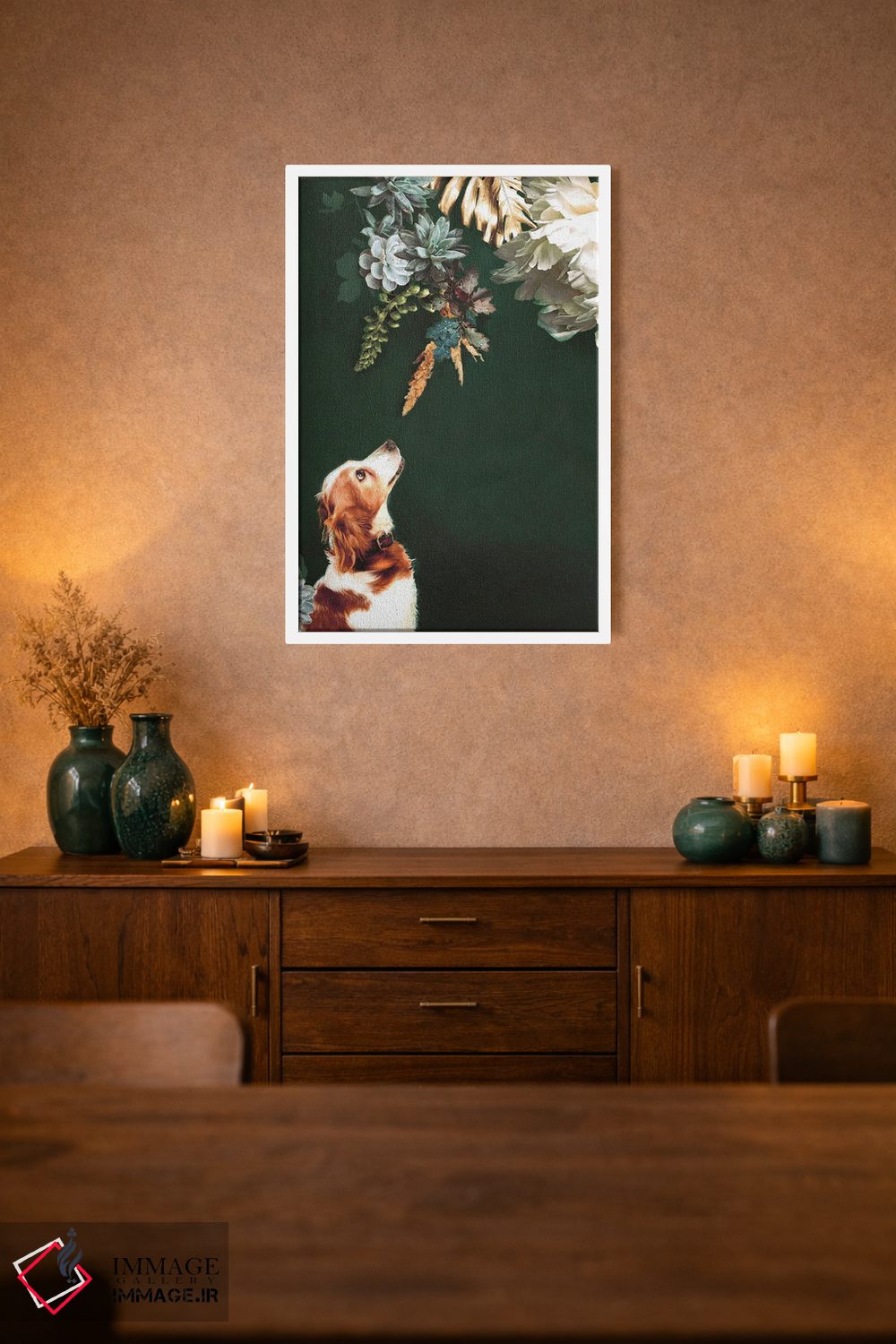 تابلو مدرن مد حیوانات خانگی ۱ اثر دیزاین فابریکن - D1W