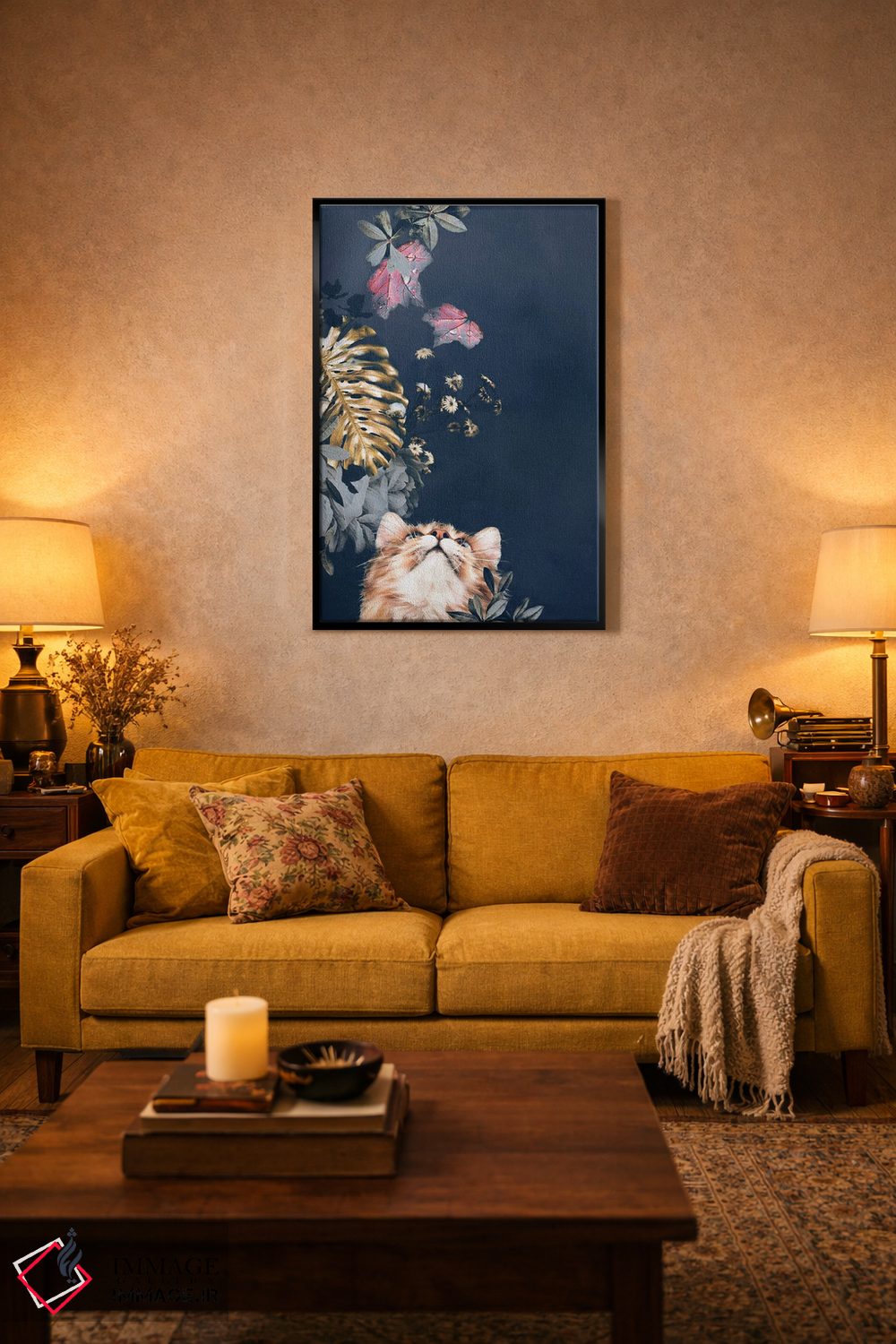 تابلو مدرن مد حیوانات خانگی ۳ اثر دیزاین فابریکن - D4B