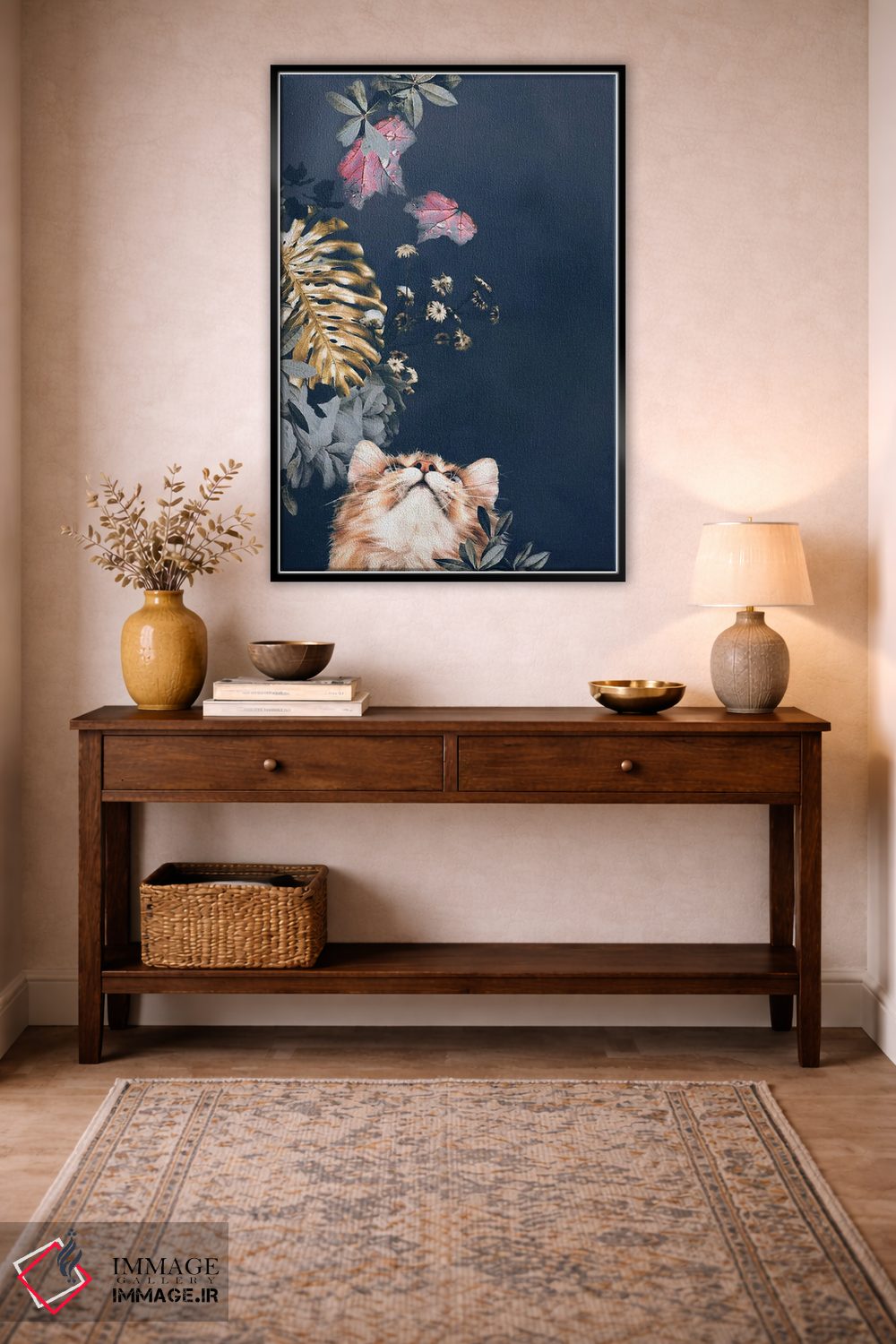 تابلو مدرن مد حیوانات خانگی ۳ اثر دیزاین فابریکن - D5B