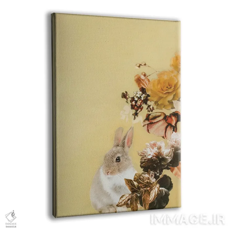 تابلو مدرن مد حیوانات خانگی ۴ اثر دیزاین فابریکن - نمای پرسپکتیو محصول