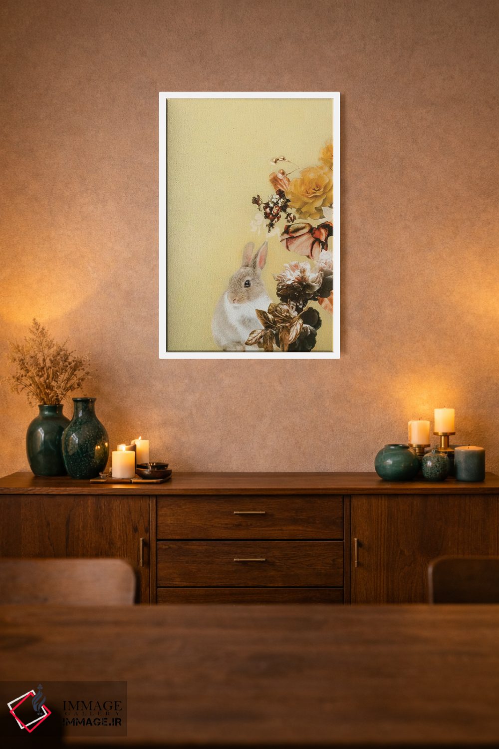 تابلو مدرن مد حیوانات خانگی ۴ اثر دیزاین فابریکن - D2W