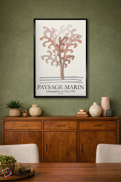 تابلو دکوراتیو مناظر دریایی ۴ اثر دیزاین فابریکن - D2B