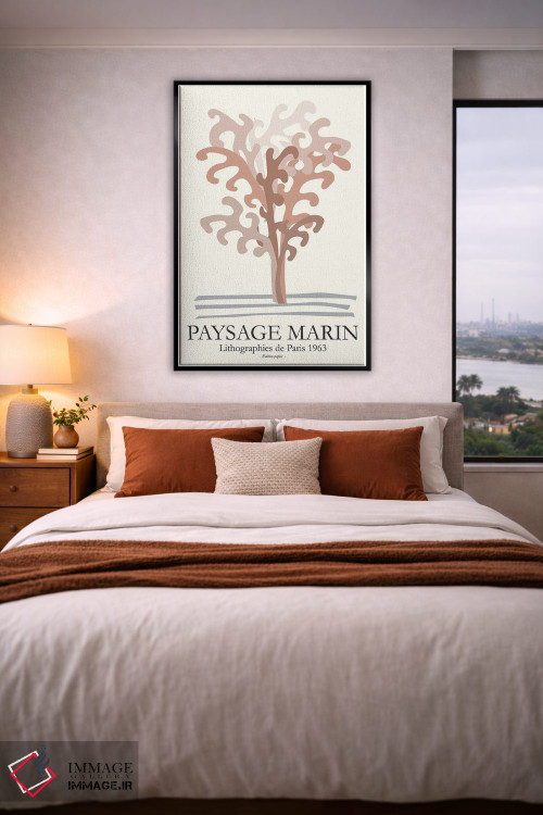 تابلو دکوراتیو مناظر دریایی ۴ اثر دیزاین فابریکن - D5B